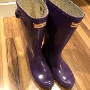 Purple Women’s Hunter Boots